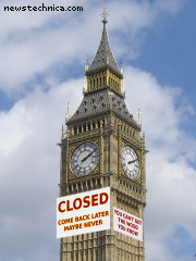Big Ben closed for business