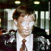 Bill Gates with pie