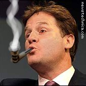 Nick Clegg and crack pipe