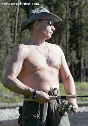 Putin fishing