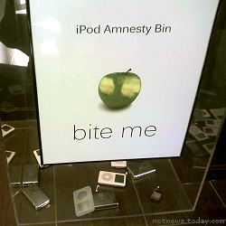 Zune HQ iPod amnesty bin