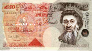 Osama bin Windsor-Mountbatten on the fifty pound note