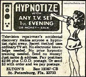 Hypnotize, with any TV set!