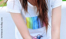 Rainbow fashion barcode