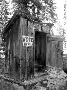 Voting booth