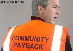 George W. Bush community payback