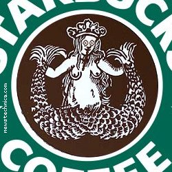 Starbucks original cocaine logo