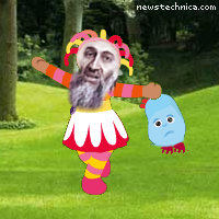 Osama bin Laden in the night garden