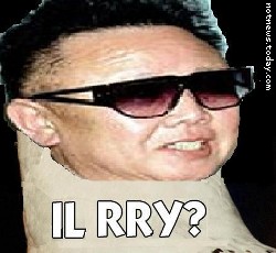 Kim Jong-Il as the “Il Rry?” owl