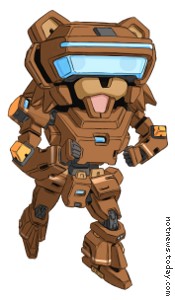 Robot Pedobear