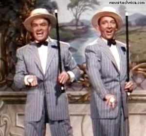 Bob Hope and Bing Crosby in “Road to Bali”