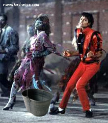Michael Jackson kicks the bucket