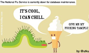 National Flu Service fail whale