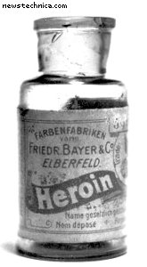 Bayer Heroin bottle