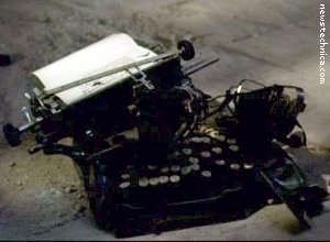 Typewriter, typewrited
