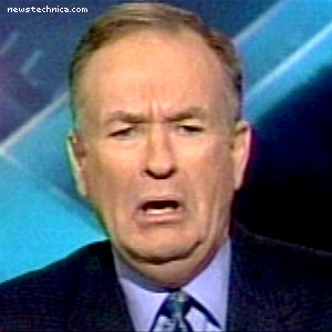 Bill O'Reilly, horrified and disgusted